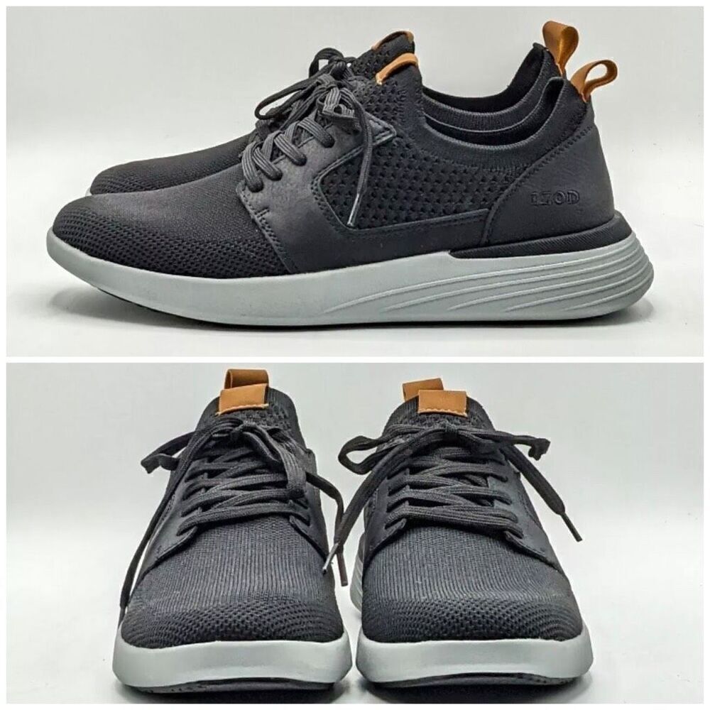 IZOD - 🎉HP🎉 NWTIB - M Sz 11 Bannister Lace-Up Sneakers/Black/Fabric Uppers